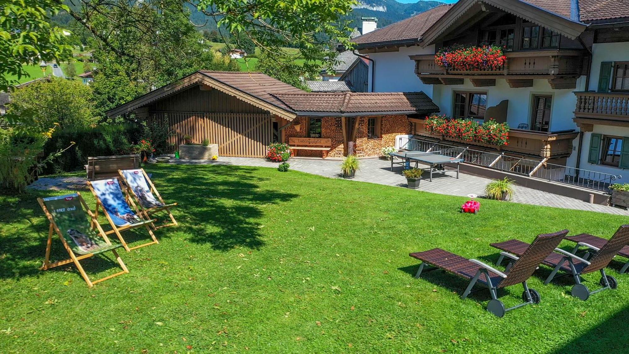 Gästehaus Brantlhof Zimmer und Ferienwohnungen in Going am Wilden Kaiser Exterior foto