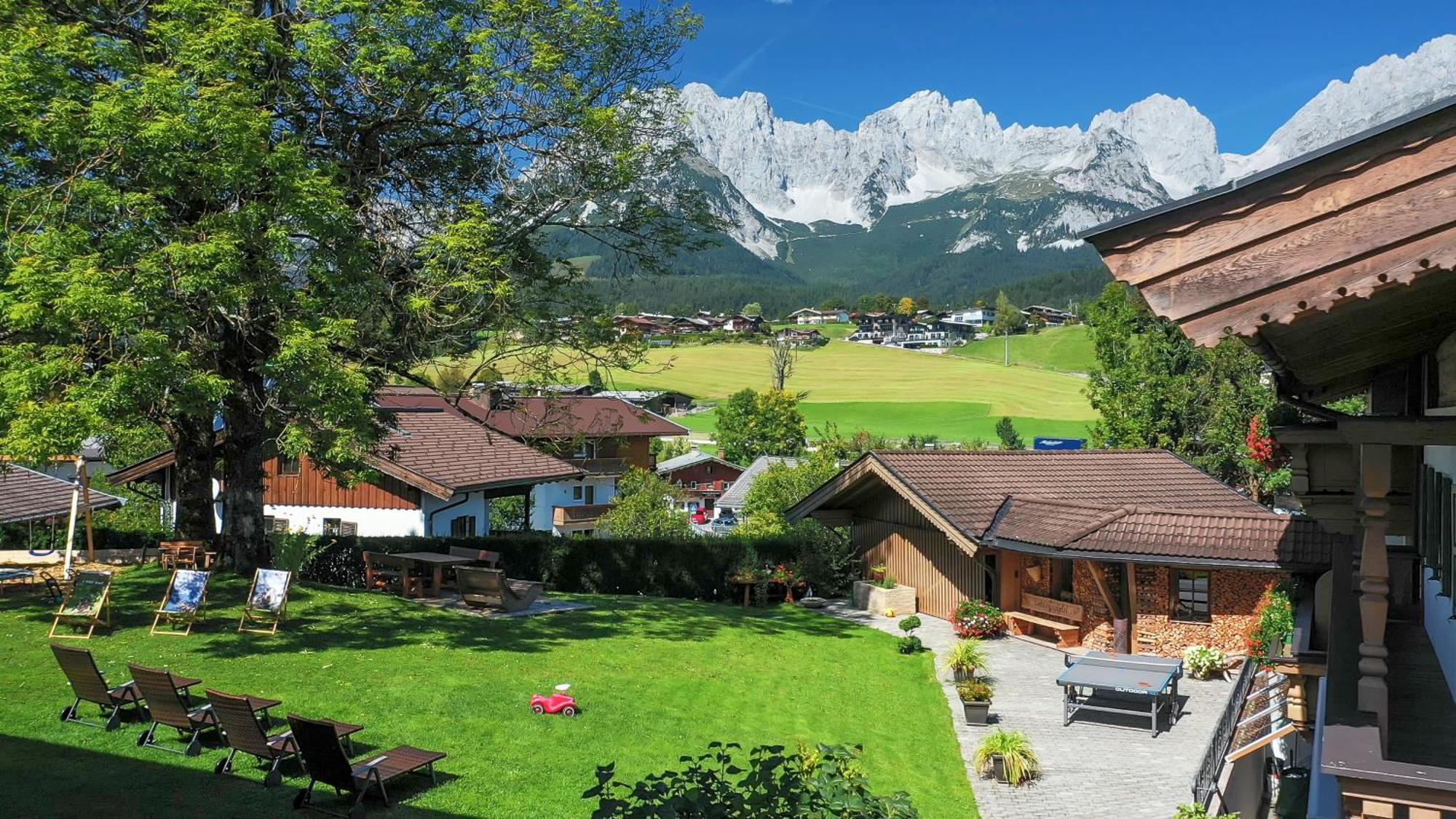 Gästehaus Brantlhof Zimmer und Ferienwohnungen in Going am Wilden Kaiser Exterior foto